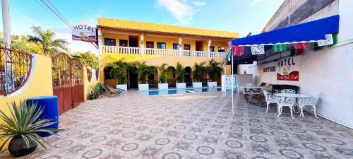 Hotel Campo Real Plus Tamasopo in Tamasopo, Mexico