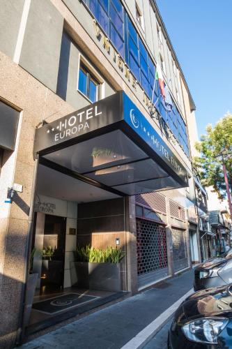 Buitenkant, Hotel Europa in Caserta