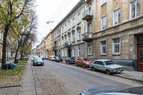 外部景觀, Modern studio apartment in the city of center in 萊策基維斯基區