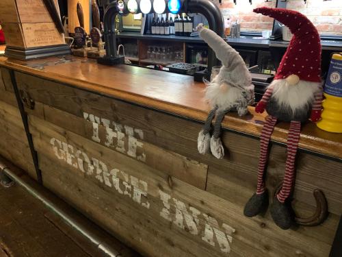 Krogs/atpūtas telpa, The George Inn Middle Wallop in Nether Wallop