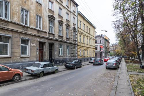 外部景觀, Modern studio apartment in the city of center in 萊策基維斯基區