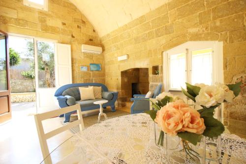 Koplietošanas atpūtas telpa ar TV, Don Agostino Relais Masseria in Karpidžnano Salentino