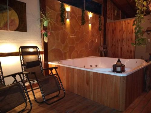 Hot tub, Pualy Resort & Spa in Belén De Escobar