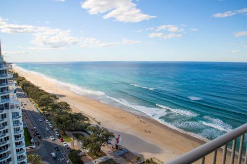 Praia, Chateau Beachside Resort in Gold Coast