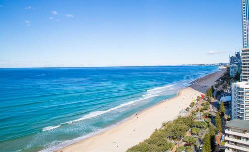 plaža, Chateau Beachside Resort in Gold Coast