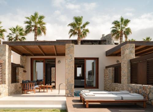 Balcony/terrace, Ikaros Beach, Luxury Resort & Spa near Angelo Restaurant