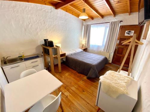1 double bed