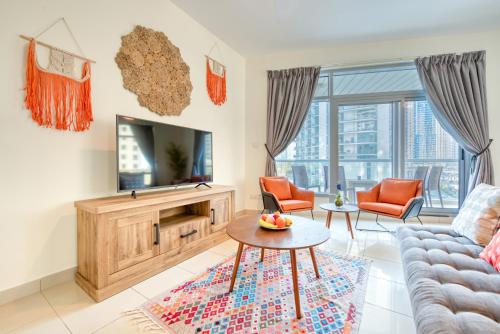 RH-Cozy 1BR Nest, Dubai Marina, Walk to JBR Beach