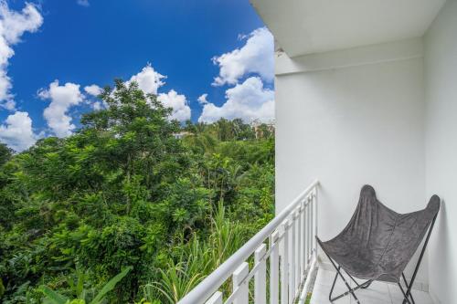 Appartement d'une chambre avec terrasse amenagee et wifi a Fort de France a 7 km de la plage - Location saisonnière - Fort-de-France