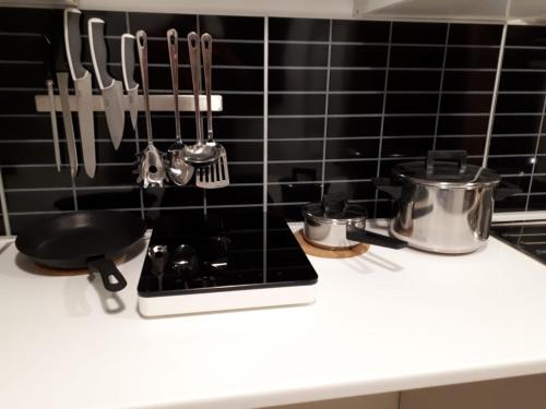 廚房, Apartament Dertosa in 托爾托薩