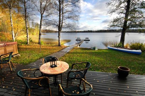 陽台/露台, 瓦納言琳娜酒店 (Hotel Vanajanlinna) in 海門林納