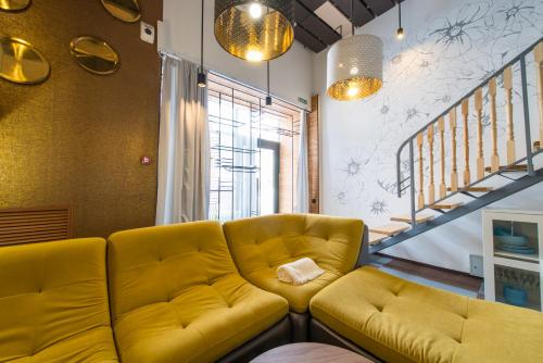 zonă comună salon/TV, Inn OZZ in Karagandy