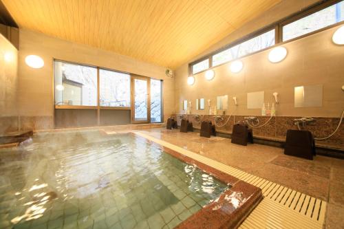 Hot spring bath, Naruko Fuga in Osaki