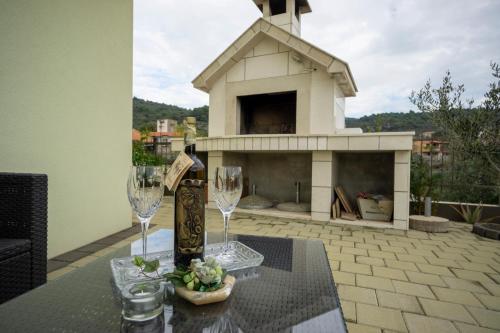 Modern apartment Bezer with beautiful view