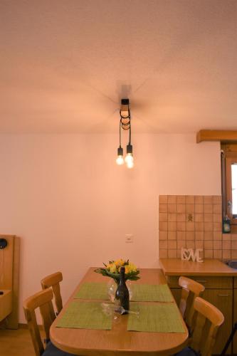 Konyha, Appartementhaus Crystal in Täsch