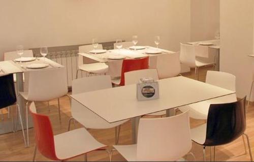 餐廳, 特雷法西奧酒店 (Hotel Trefacio) in 薩莫拉市中心