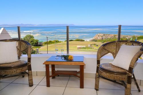 balkon/terras, Misty Waves Boutique Hotel in Hermanus
