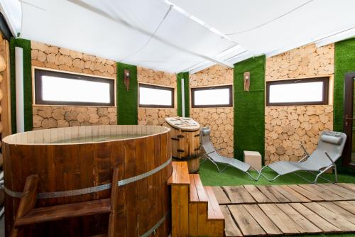 saună, Inn OZZ in Karagandy