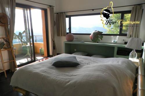 Splendide Villa Marina di Fiori - Vue Mer de chaque Chambre gîte à louer Furoli