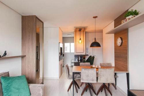 PARAISO DE DOM PEDRO - Apartamento novo com 2 quartos no Centro de Canela
