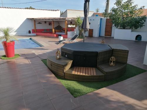 villa avec piscine et jaccuzi gîte à louer Rivesaltes