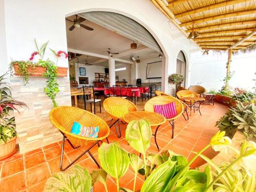 Attrezzature e servizi, Whale House Hotel in Puerto Lopez