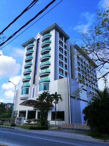 Hotellet från utsidan, Langkawi Seaview Hotel near Pulau Payar Marine Park