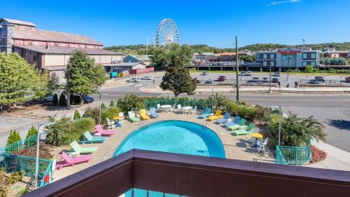 balcon/terrasse, Margaritaville Island Inn in Pigeon Forge (TN)