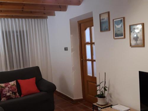 Koplietošanas atpūtas telpa ar TV, Casa rural La tía María (Casa rural La tia Maria) in Pereruela