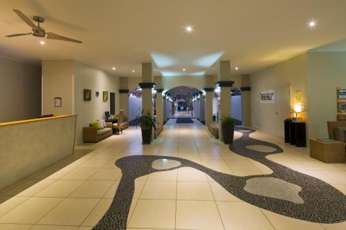 Vestíbulo, Mango Lagoon resort y Wellness Spa (Mango Lagoon Resort and Wellness Spa) in Playa Palm Cove