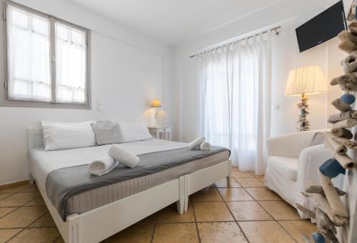Chambre double avec 1 ou 2 lits, supérieure, vue sur la mer