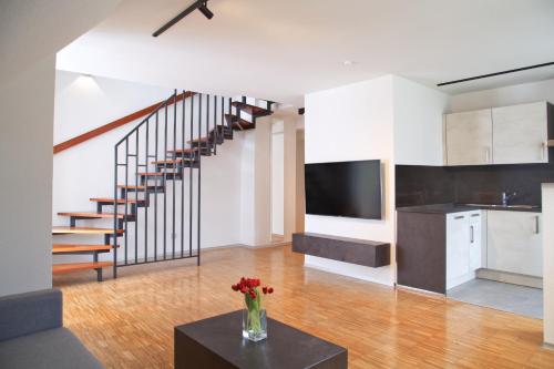. Helles Maisonette-Apartment am Aalener Stadtpark