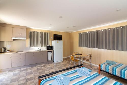 virtuve, Paringa Caravan Park in Paringa