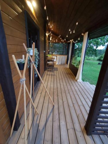 Kilátás, VIESU MĀJA KALNARUŠĶI (VIESU MAJA KALNARUSKI) in Gulbene