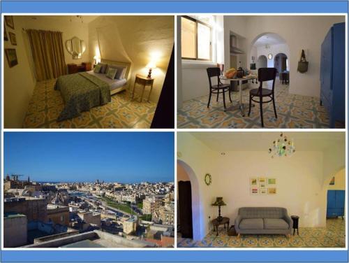 Stylish Maltese retreat- stunning water views & AC
