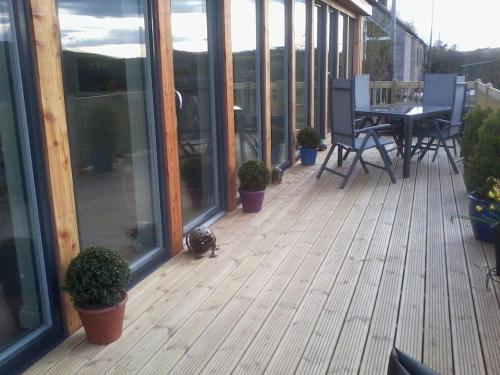 Balcony/terrace, Moonzie Eco Lodge in Cupar