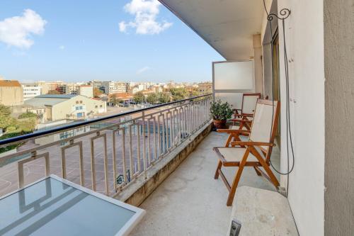 Apartment with one bedroom in Antibes with furnished balcony and WiFi