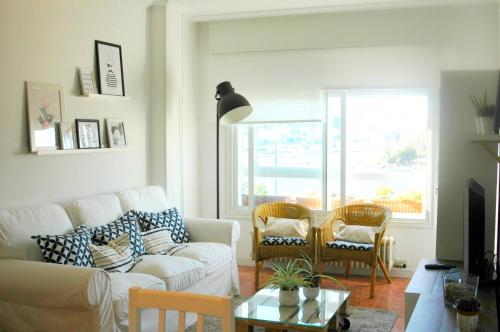 2 bedrooms appartement with wifi at Pontevedra 4 km away from the beach