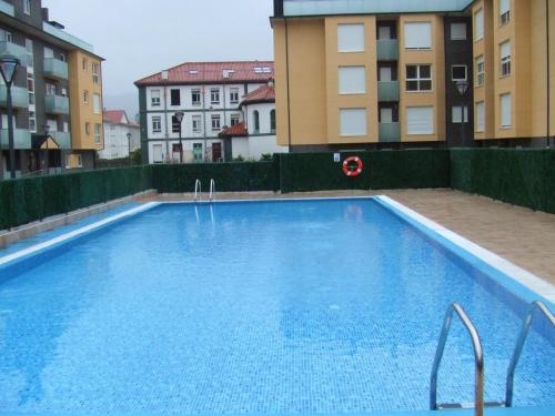 One bedroom appartement with city view shared pool and balcony at Unquera 5 km away from the beach