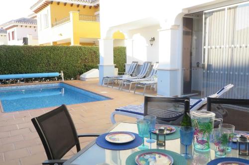  Lush Villa South Facing Heated Private Pool 5G in Torre-Pacheco
