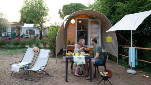 Tent (2 Adults) with shared bathroom