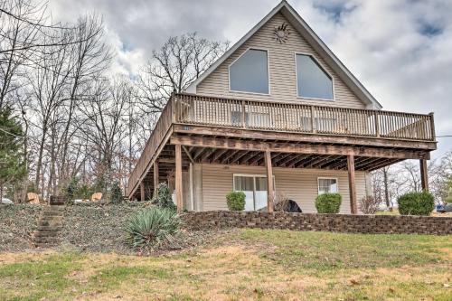 Hilltop Osage Beach Home with Deck and Fire Pit!