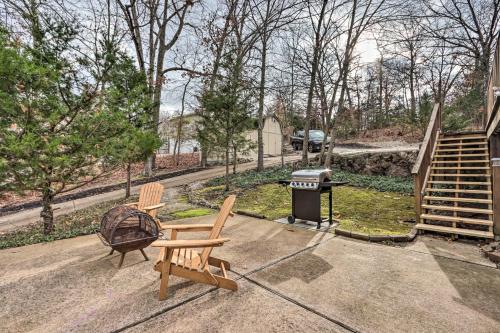 Hilltop Osage Beach Home with Deck and Fire Pit!