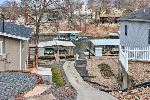 Hilltop Osage Beach Home with Deck and Fire Pit!