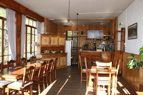 Étterem, Hotel de la Sage in Evolene