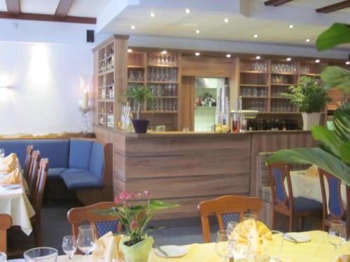 ห้องอาหาร, Hotel- Restaurant Poststuben in เบนส์ไฮม์
