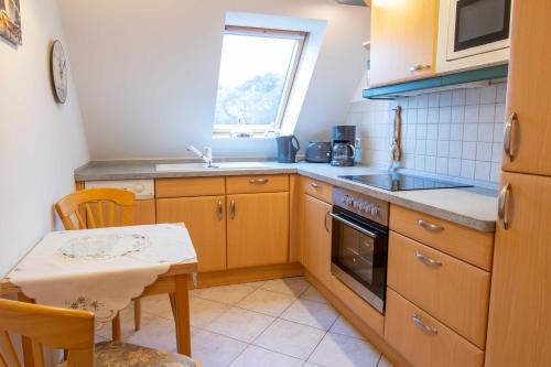 廚房, Ferienwohnung Sukow in 克羅斯林