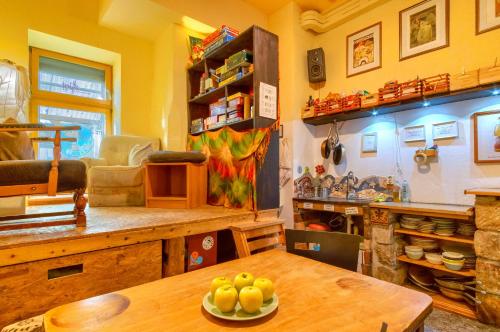 Étterem, Hostel Lollis Homestay Dresden in Neustadt