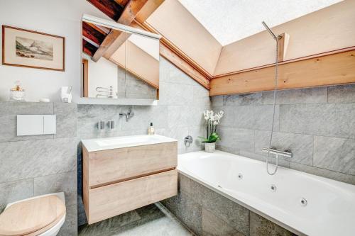 Penthouse Zen Zermatt, 100m from Ski Lift and Piste, Zermatt (fotografie 10)