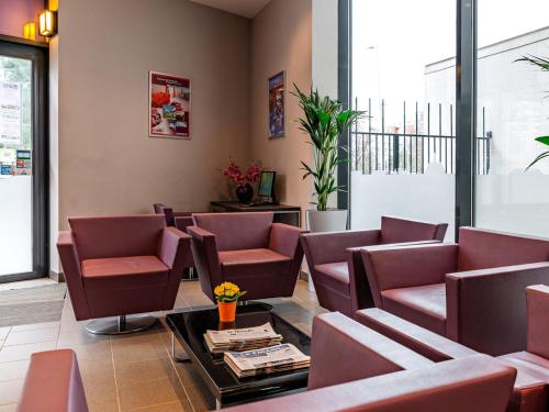 Лоби, Lagrange Apart’Hotel Paris-Boulogne in Boulogne-Billancourt